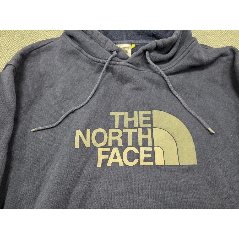The North Face‎ Mens A5 Series Navy Blue Logo Hoodie Sweatshirt Large